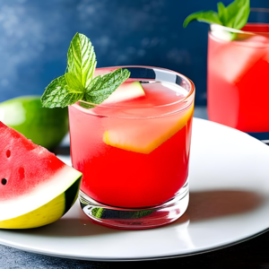 How to make a watermelon lemonade?