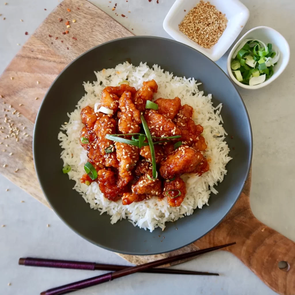 Crispy Korean Fried Chicken Bites Recipe