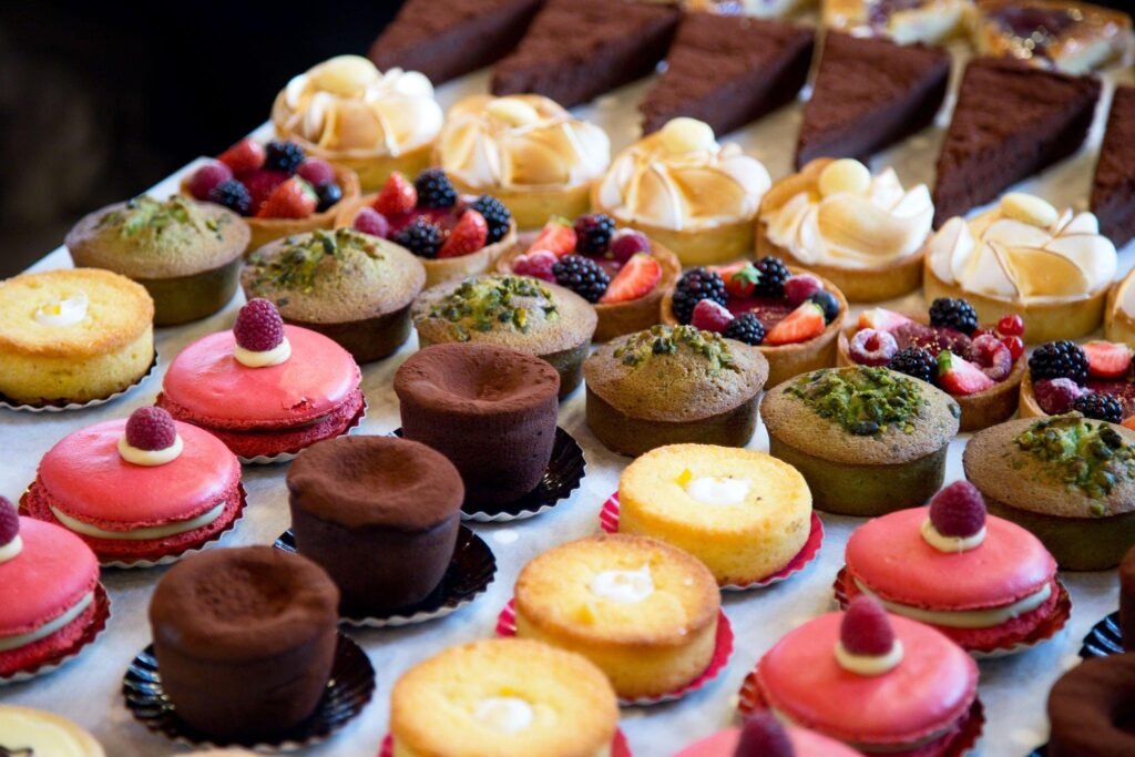 cakes and pastries