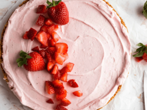 <strong>No-Bake Strawberry Cream Cheese Pie Recipe</strong>