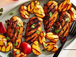 Peach Balsamic Grilled Chicken: A Sweet and Tangy Delight