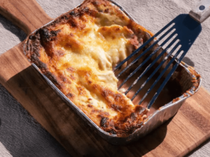 Hjemmelaget Lasagne med Svinekjøtt og Kalvekjøtt